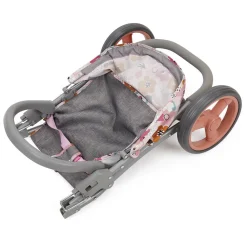 Flat River Group 509 Crew Melange Flora Mabelle 3-Wheel Doll Jogger Stroller, Ages 3+* Stuffed Animals & Plush Toys