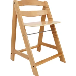 Flat River Group 509 Sky Wooden Chair - Natural Beechwood, Adjustable Kids Seat* Wood & Jumbo Blocks
