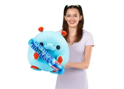 Macy's - Supplier 5 Surprise Snackles Series 1 Plush Hippo with Mentos Mint Blind Pack* Stuffed Animals|Stuffed Animals & Plush Toys