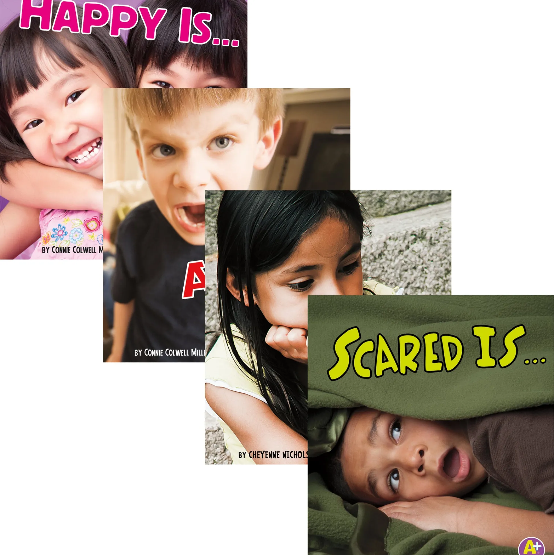 Educators Resource A+ Books Know Your Emotion 4-Book Set*Kids Kids Books|Boxed Book Sets