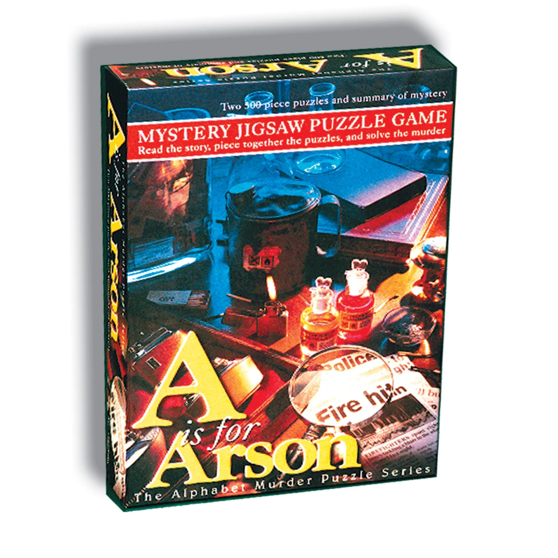 AreYouGame A is for Arson Murder Mystery Jigsaw Puzzle: 1000 Pieces* Puzzles