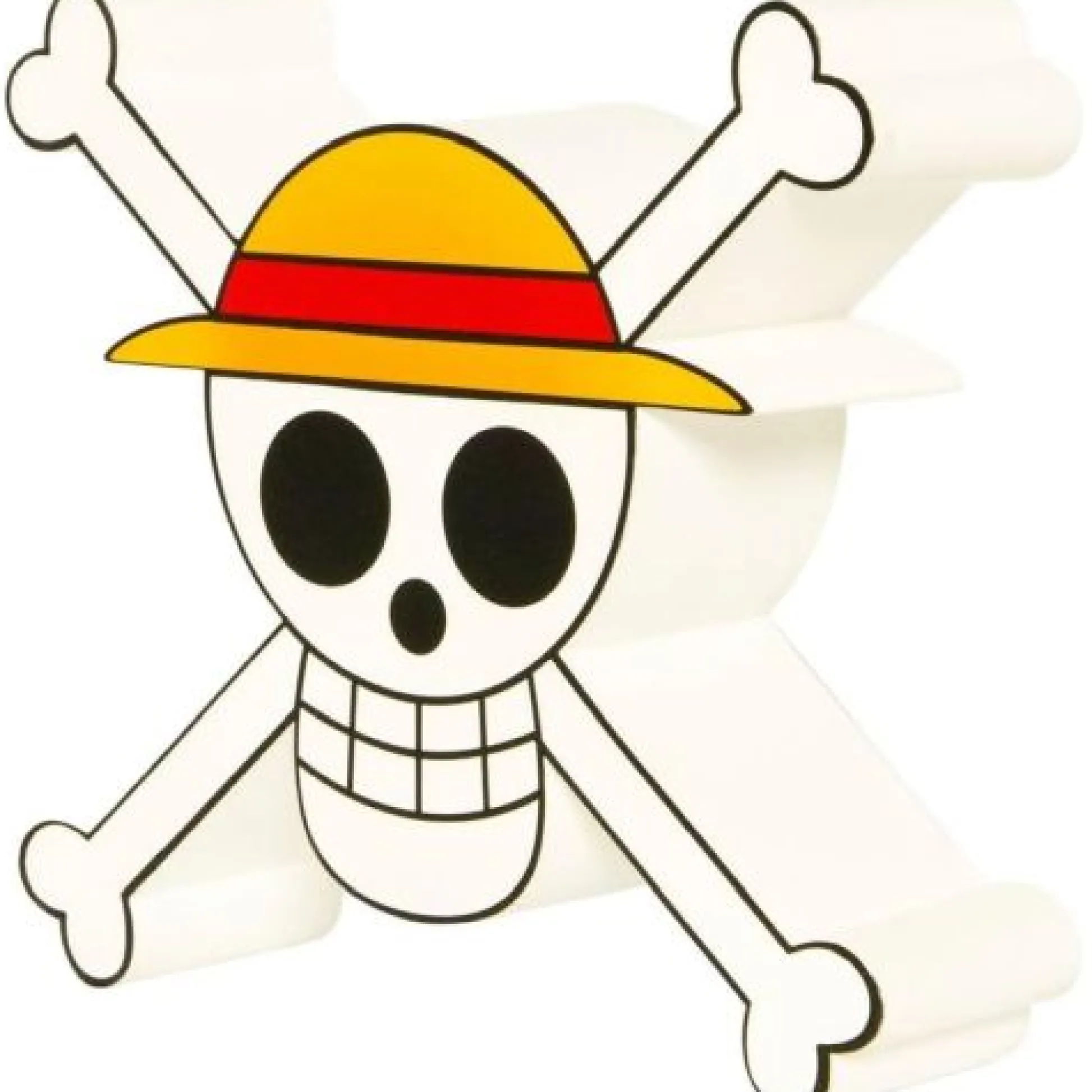 Calendar Holdings, LLC ABYstyle One Piece Battery-Operated 10-inch Skull Lamp - Straw Hat Jolly Roger* Action Figures