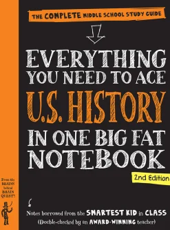 Readerlink Distribution Services Ace U.S. History Big Fat Notebook - 2nd Edition Revised Paperback*Kids Reading, Writing & Speech|Kids Books