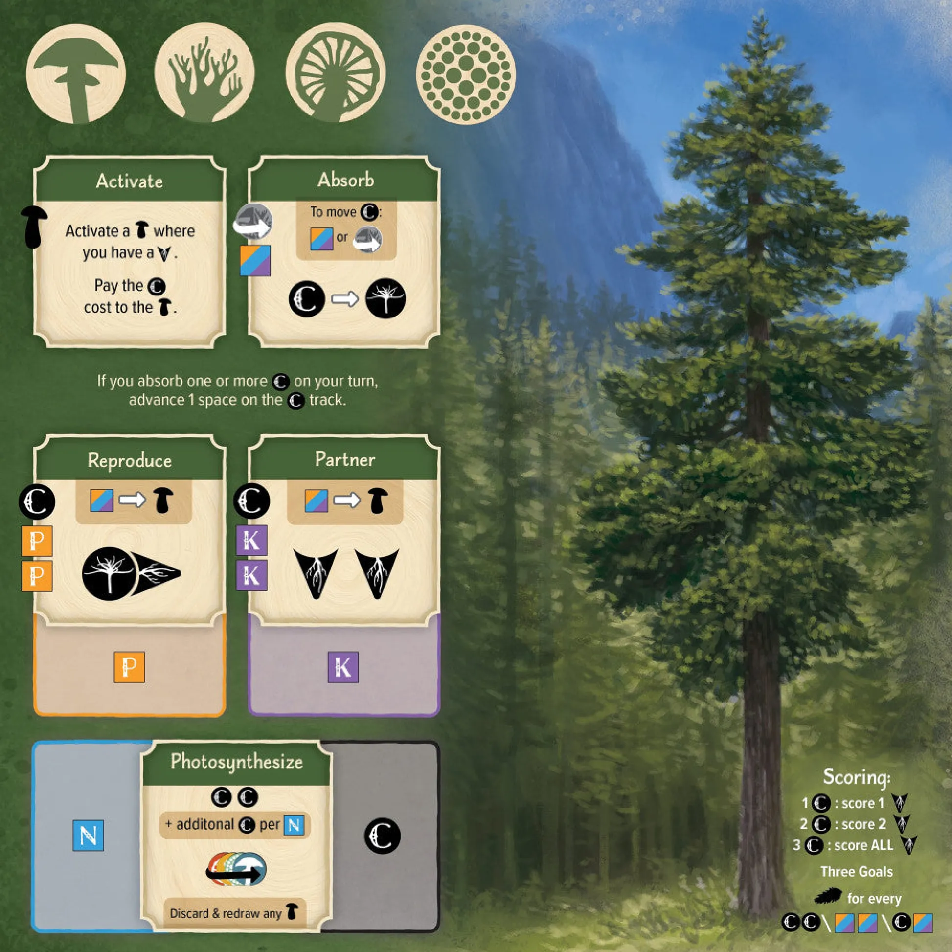 Flat River Group AEG: Undergrove - Forest Fungi Strategy Board Game* Role-Playing Games|Board Games