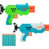 Flat River Group Air Warriors Duel Shot 2-Pack Dart Blasters, Long-Range, Ages 6+* Nerf & Toy Blasters|Nerf & Toy Blasters