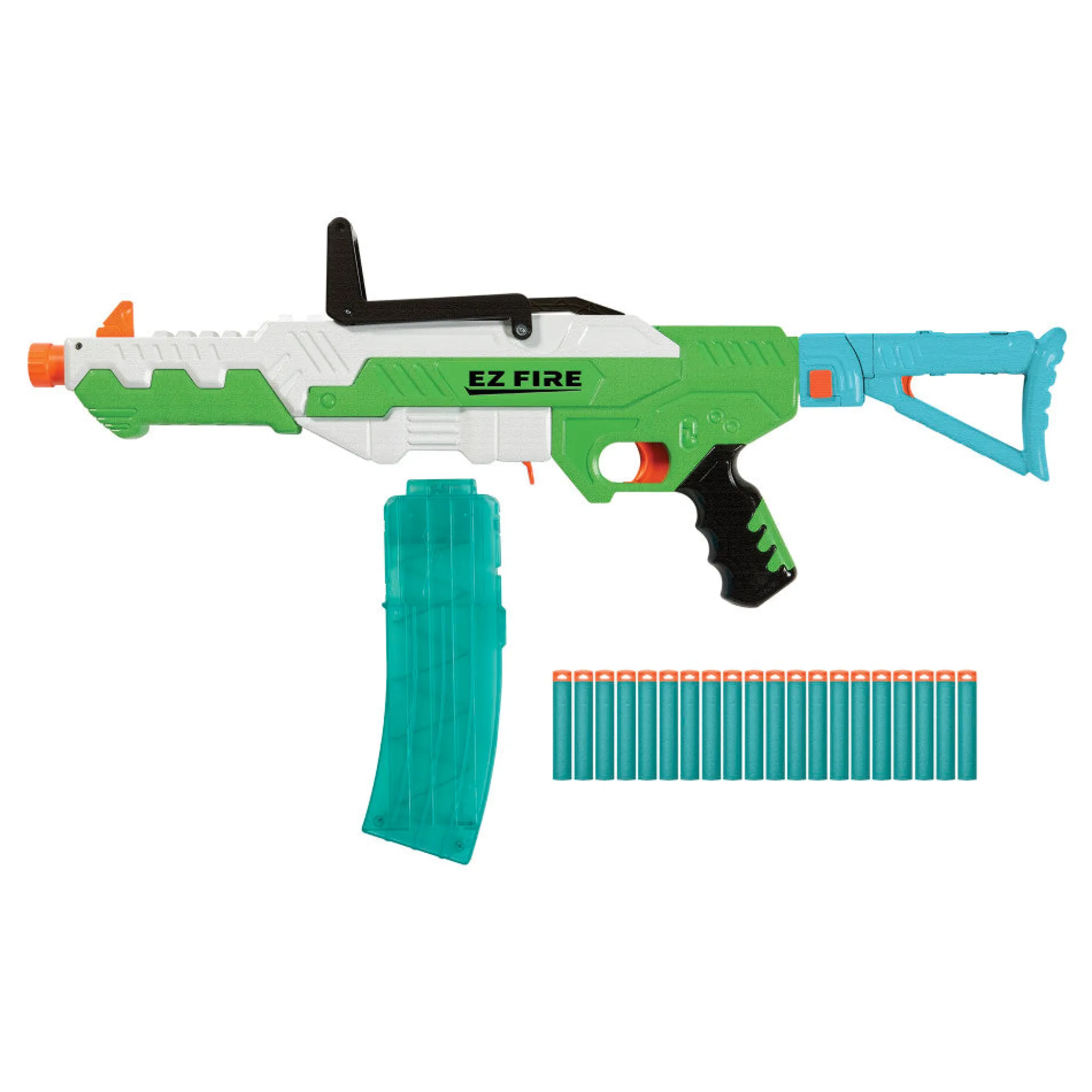 Flat River Group Air Warriors EZ Fire Blaster: Ultimate Dart Rifle for Ages 6+* Nerf & Toy Blasters|Nerf & Toy Blasters