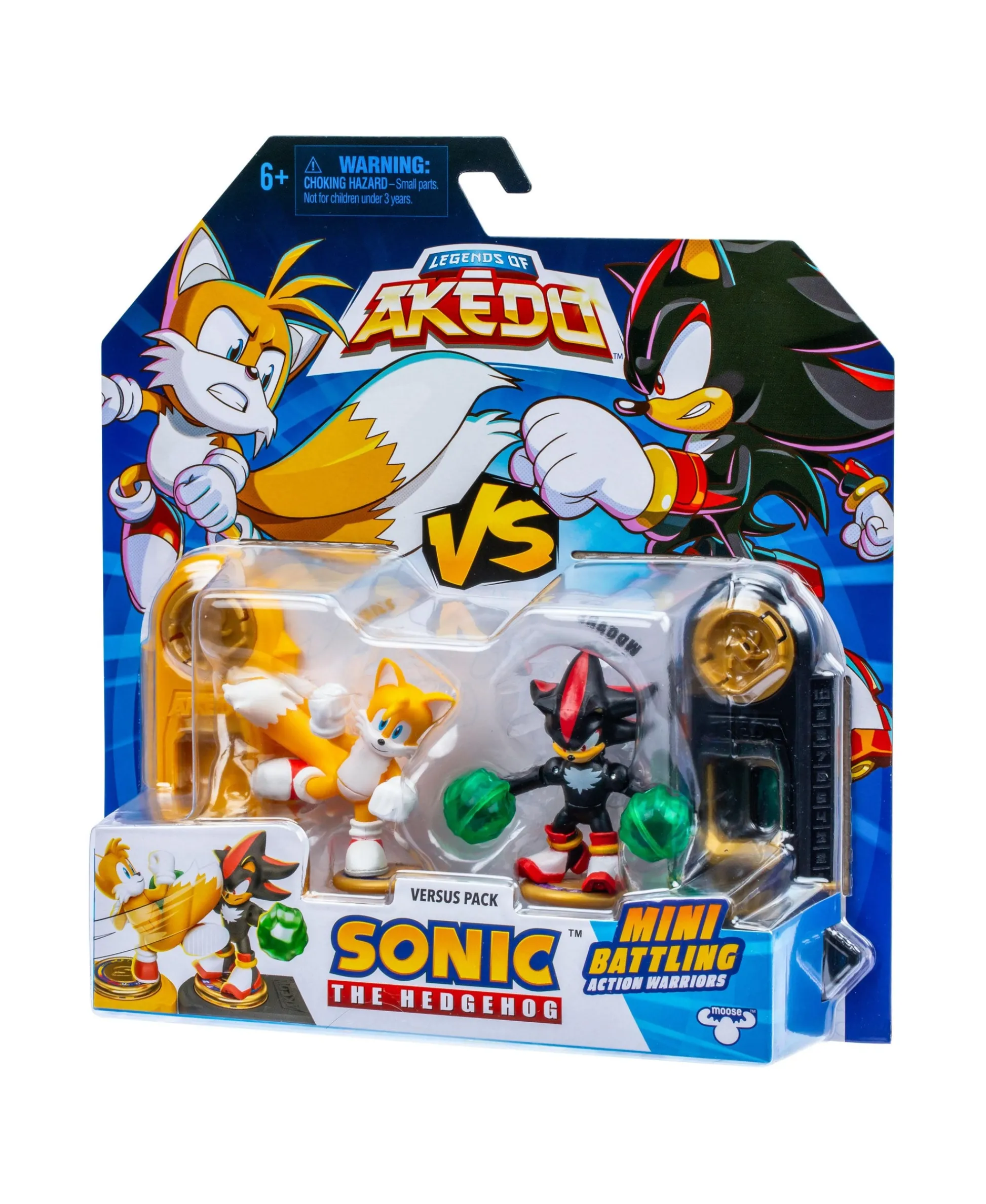 Macy's - Supplier Akedo Sonic the Hedgehog: Tails vs Shadow Speed Strike Action Figures* Action Figures