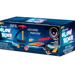 Flat River Group Alex - Lightning Glow Rider - Inertia-Powered Ride-On Toy, Blue & Red* Ride-Ons|Ride-Ons & Push-Pull Toys