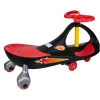 Flat River Group Alex - Lightning Glow Rider - Inertia-Powered Ride-On Toy - Black & Red* Ride-Ons|Ride-Ons & Push-Pull Toys