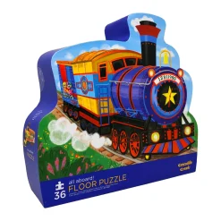 AreYouGame All Aboard! Vibrant Train Floor Puzzle - 36 pc* Puzzles