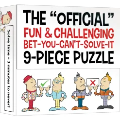 Flat River Group All Things Equal Official 9-Piece Puzzle Box Challenge* Puzzles