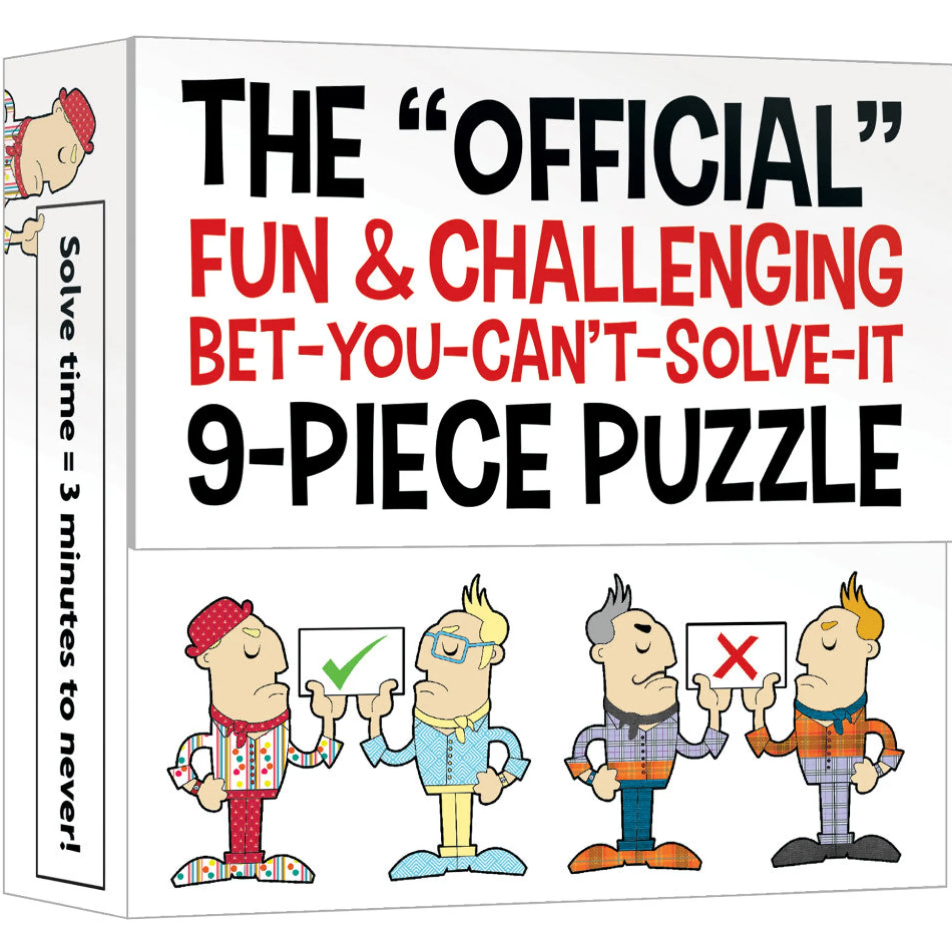 Flat River Group All Things Equal Official 9-Piece Puzzle Box Challenge* Puzzles