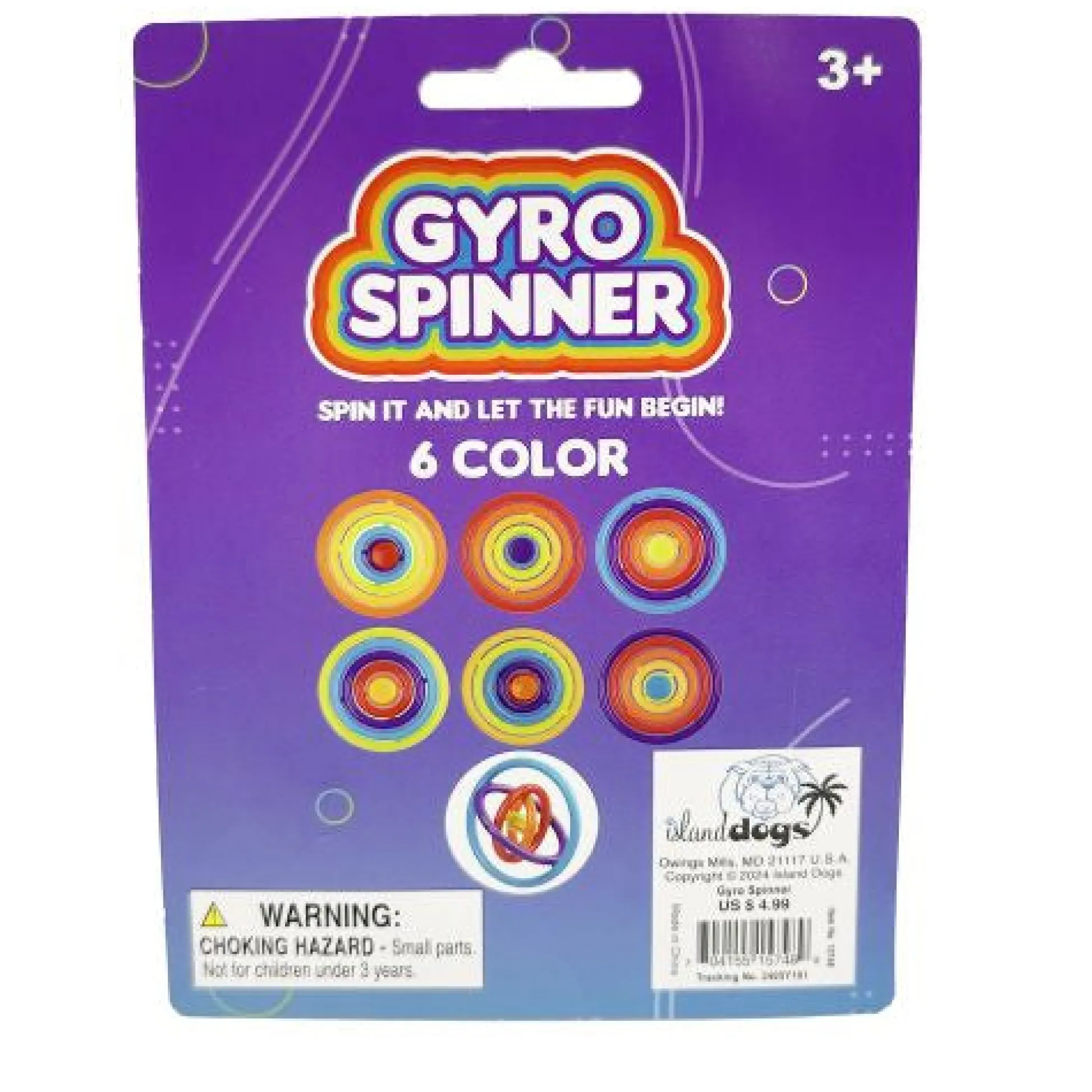 Calendar Holdings, LLC Aluminum Gyro Spinner for Enhanced Focus* Sensory & Fidget Toys