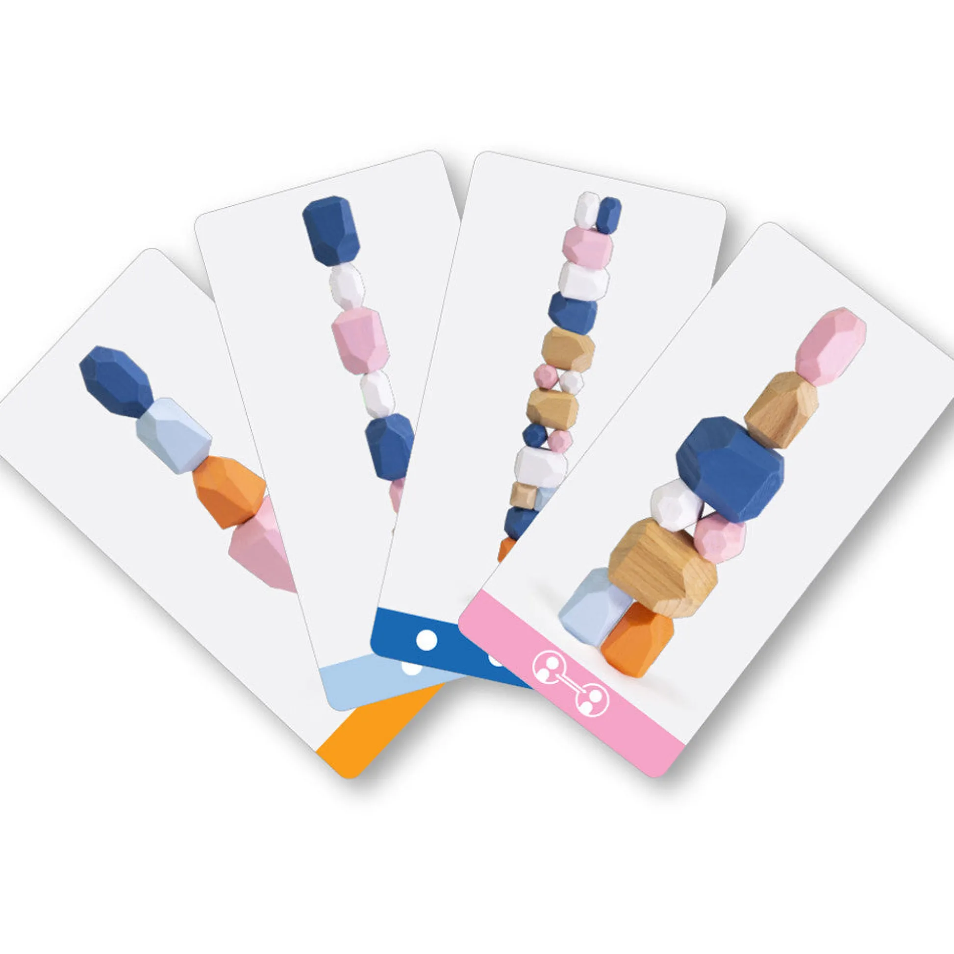 Flat River Group Ambassador Games: Mindful Living - Stacking Stones Tower Challenge* Role-Playing Games|Board Games