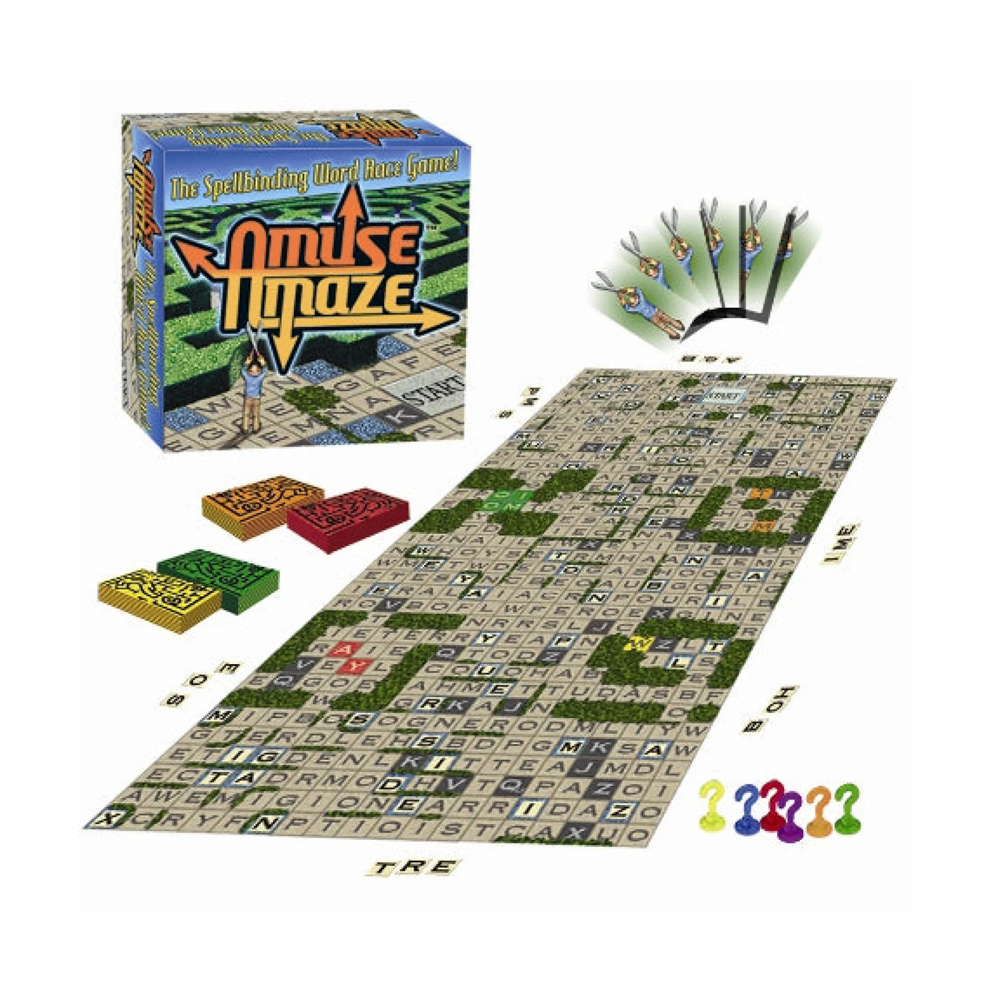 AreYouGame AmuseAmaze Word Strategy Maze Board Game* Reading, Writing & Speech|Board Games