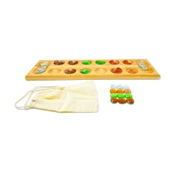 AreYouGame Ancient Strategy Mancala Game with Solid Wood Board* Strategy Games