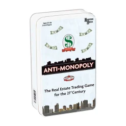 AreYouGame Anti-Monopoly Game Travel Edition Tin* Role-Playing Games|Board Games