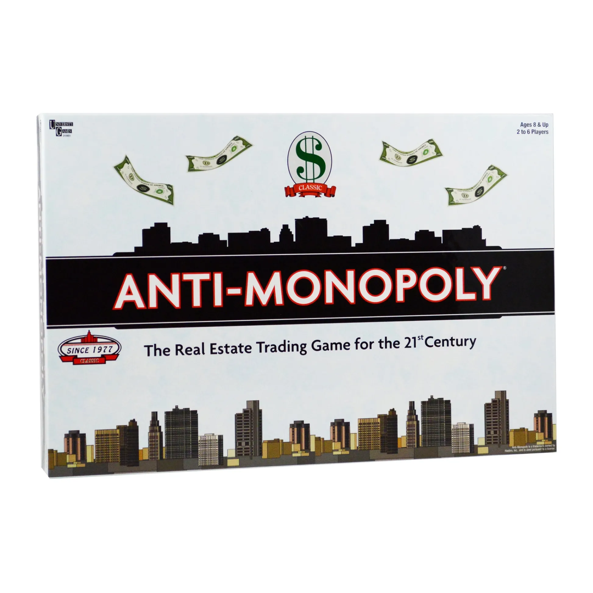 AreYouGame Anti-Monopoly Real Estate Strategy Board Game* Role-Playing Games|Board Games