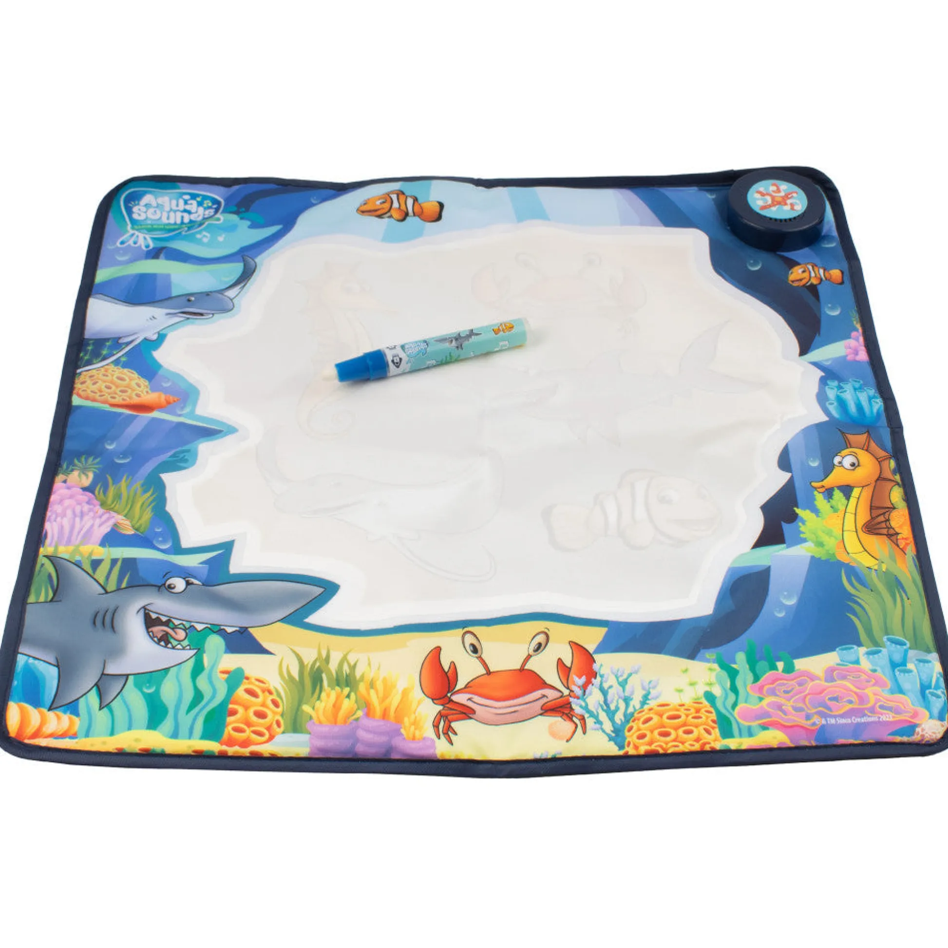 Flat River Group Aqua Sounds Magic Mat: Under The Sea Fantasy - Water Drawing* Drawing, Color & Painting