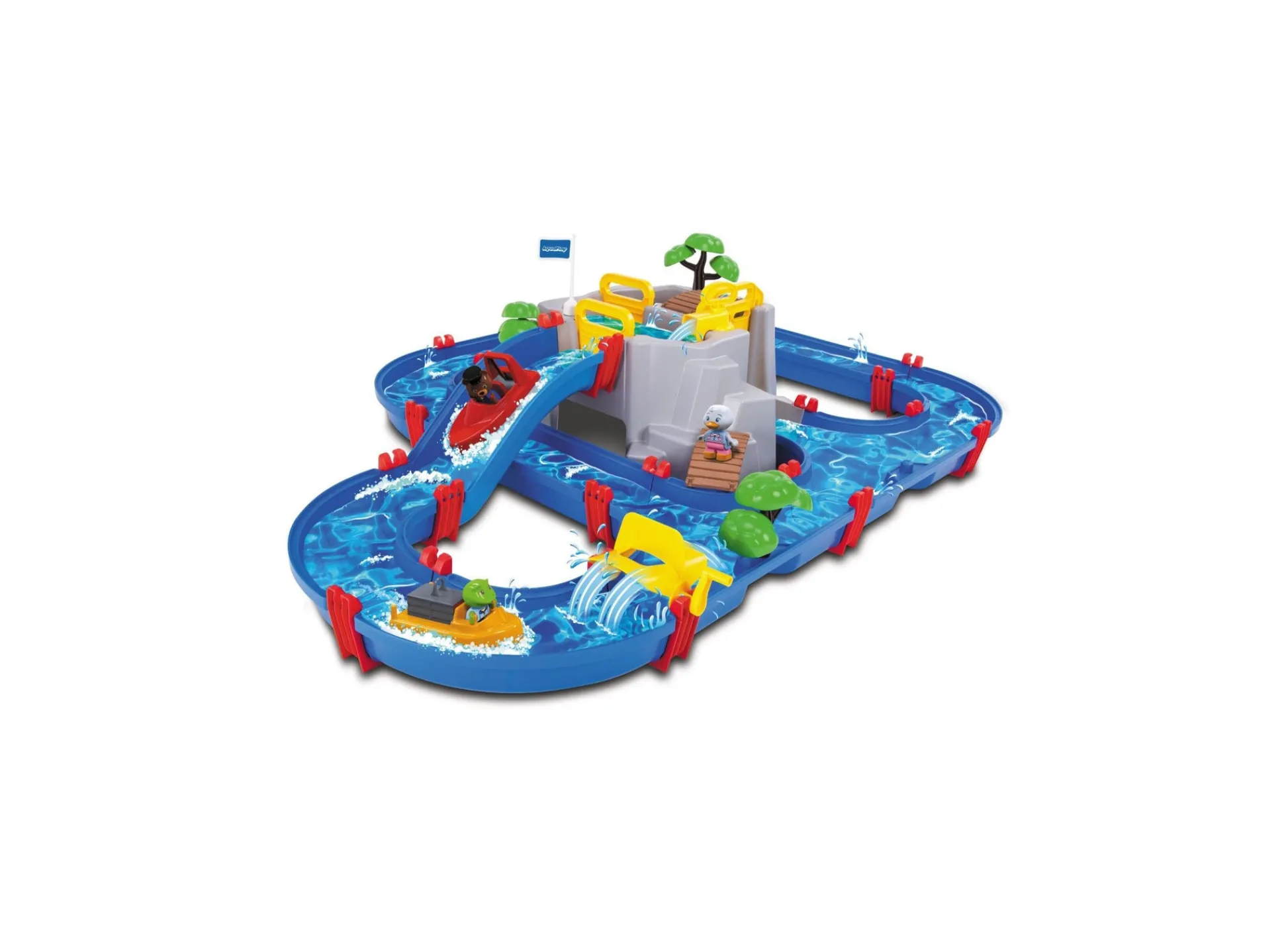 Flat River Group Aquaplay Mountain Lake Interactive Water Playset* Playsets & Vehicles