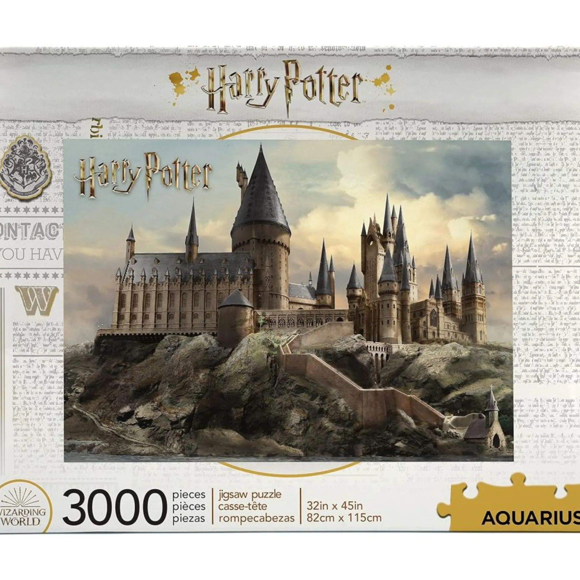 Calendar Holdings, LLC Aquarius Harry Potter Hogwarts Epic 3000 pc Puzzle* Puzzles