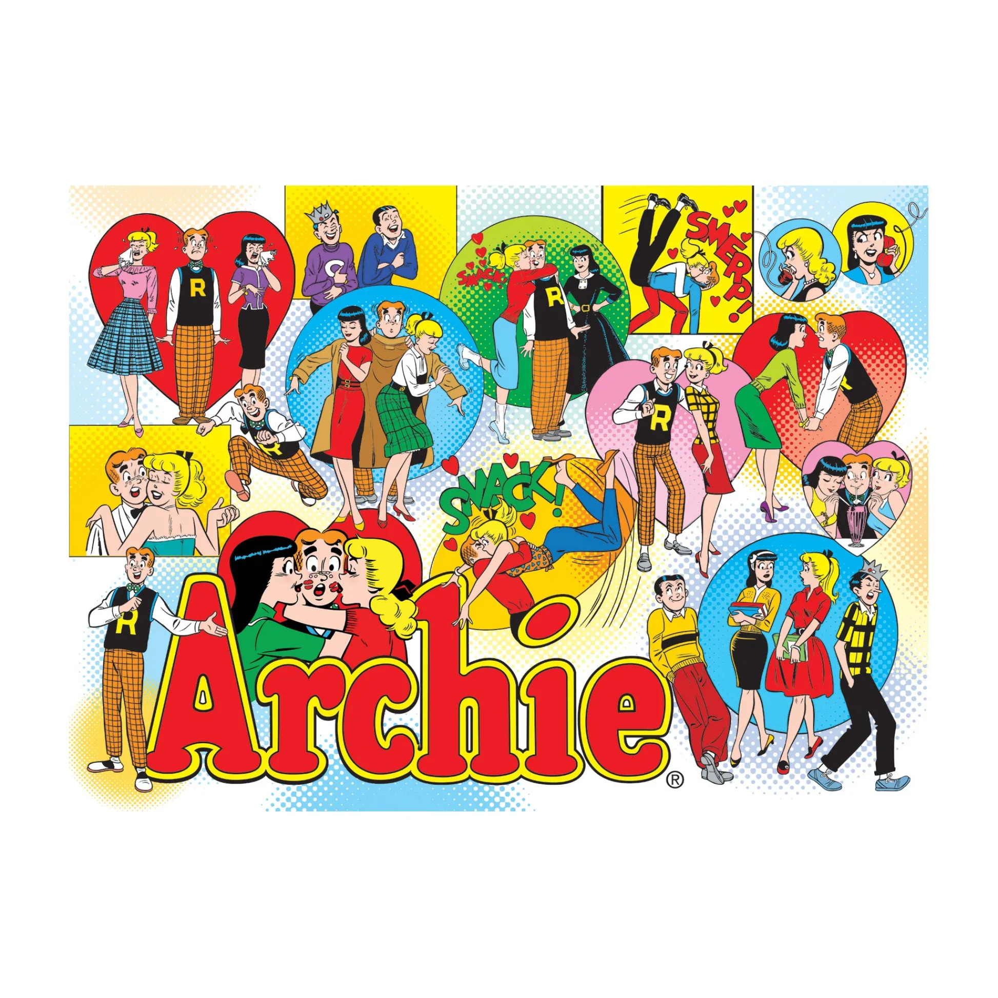 AreYouGame Archie Comics Classic Archie Scenes Jigsaw Puzzle - 1000 pcs* Puzzles