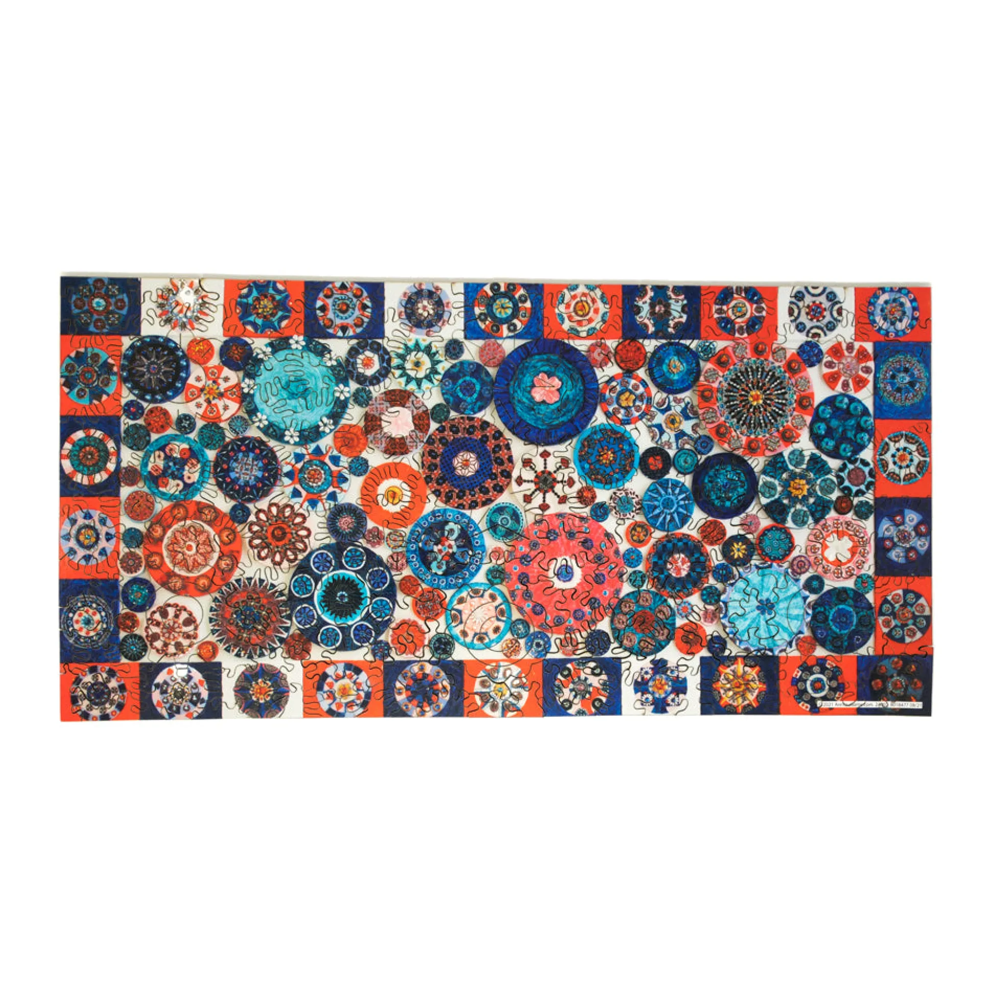 AreYouGame Circles Theme Wooden Jigsaw Puzzle - 309 pc* Puzzles