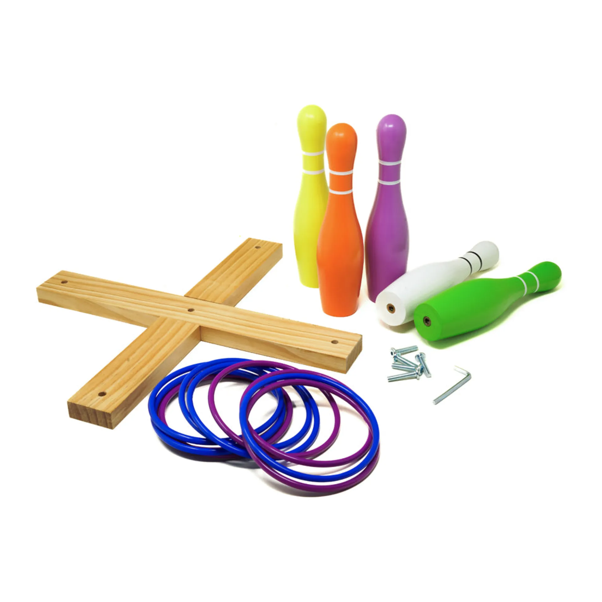 AreYouGame Deluxe Lawn Bowling & Ring Toss Combo Set* Activities & Games