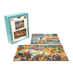 AreYouGame Elephant & Sprung Wooden Jigsaw Puzzle - 406 pc* Puzzles