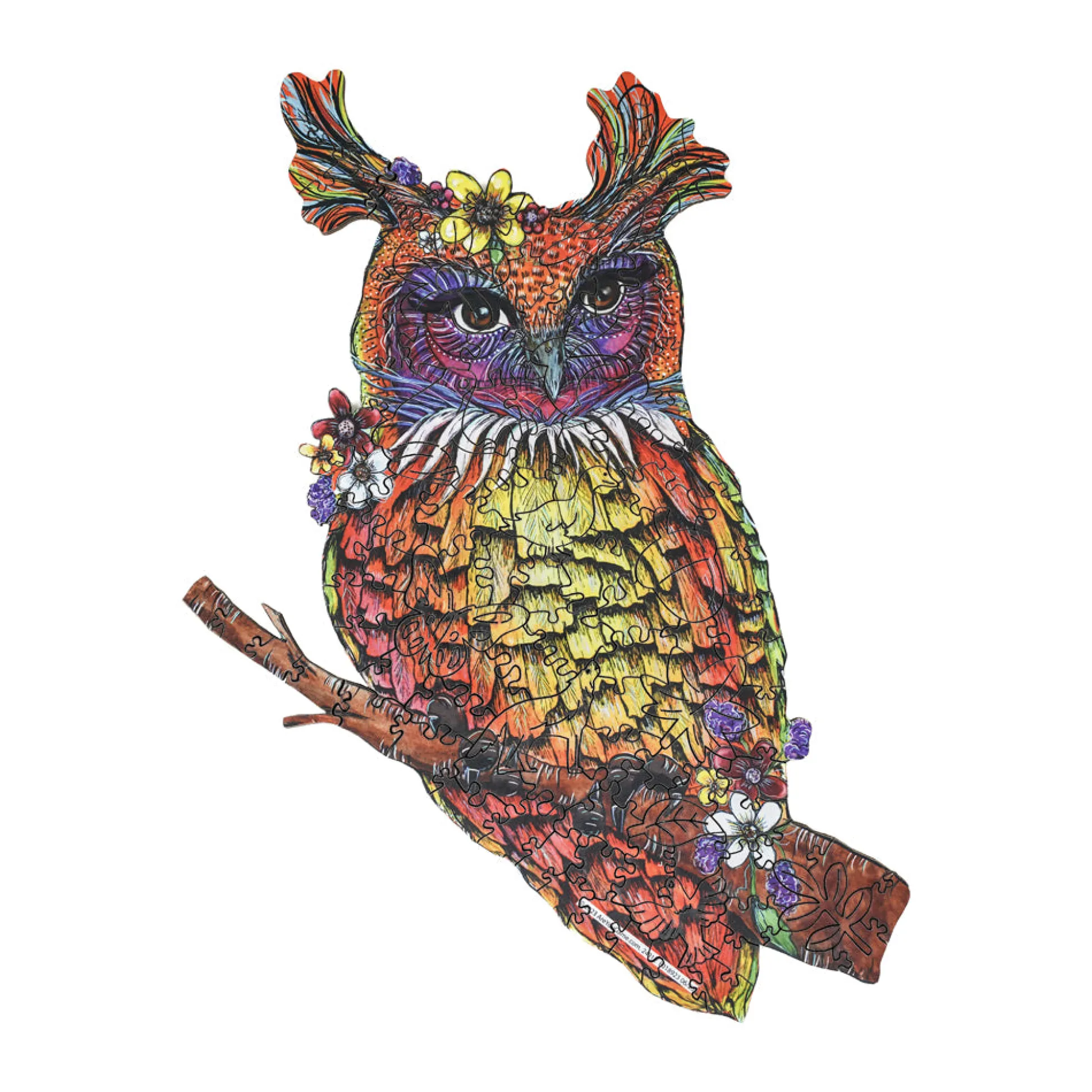 AreYouGame Owlette Artistic Wooden Jigsaw Puzzle - 110 pcs* Puzzles