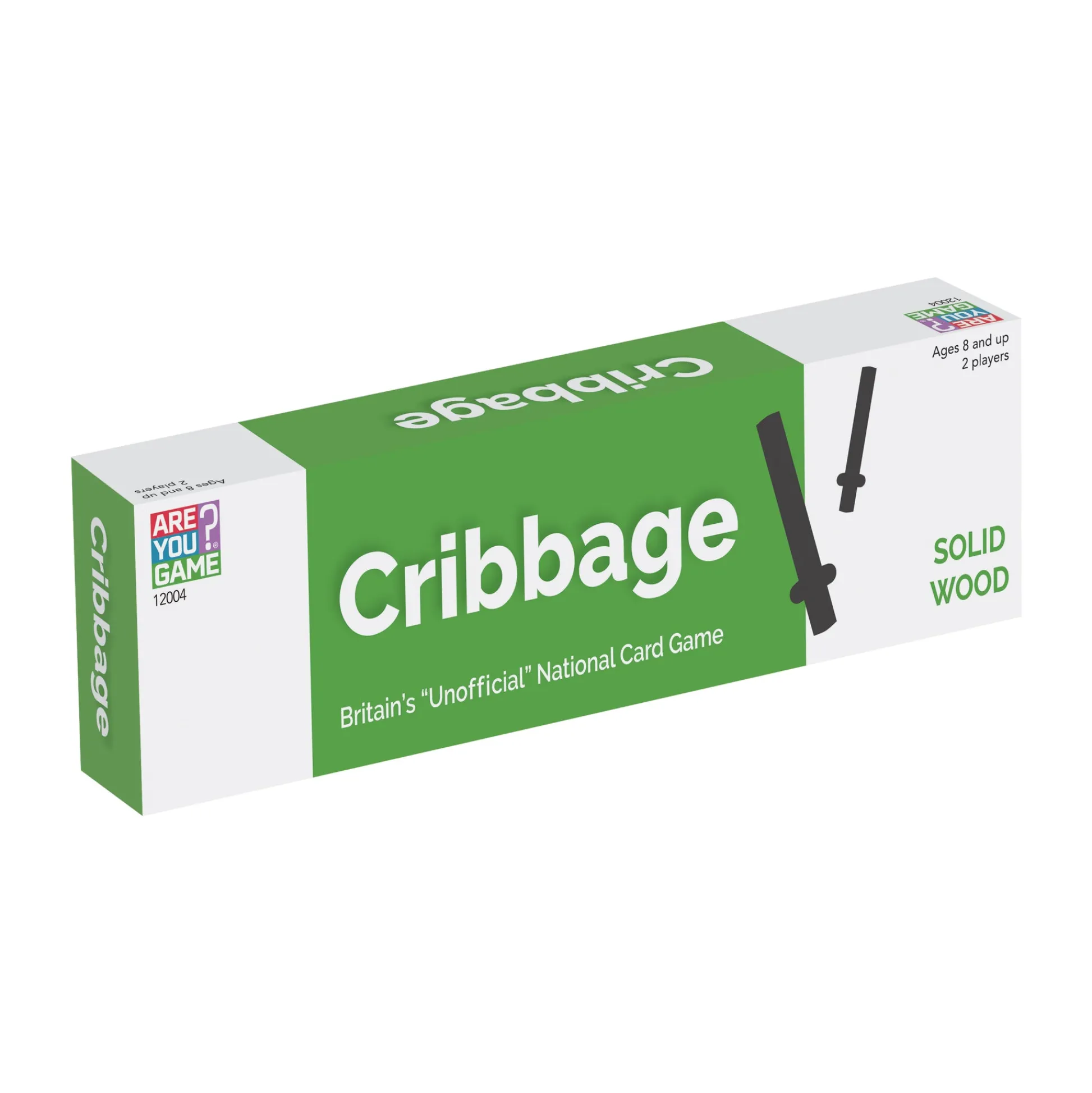 AreYouGame Solid Wood Cribbage - Classic Strategy Game Board* Role-Playing Games|Board Games