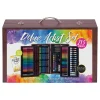 Educators Resource Art 101 Deluxe Wood Artist Set - 215 Piece Complete Art Studio* Drawing, Color & Painting