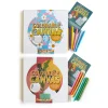 Educators Resource Art 101 DIY Colorable Canvas Wall Art Kit - 2-Pack* Drawing, Color & Painting