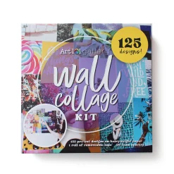 Educators Resource Art 101 Trendy Wall Collage Kit - 125 Piece Design Set* Crafts & Activities