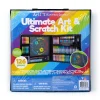 Educators Resource Art 101 Ultimate Scratch Art and Drawing Kit - 126 Pieces* Drawing, Color & Painting