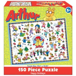 Calendar Holdings, LLC Arthur Happy Holidays Winter Fun Jigsaw Puzzle - 150 pc* Puzzles