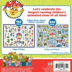 Calendar Holdings, LLC Arthur Happy Holidays Winter Fun Jigsaw Puzzle - 150 pc* Puzzles