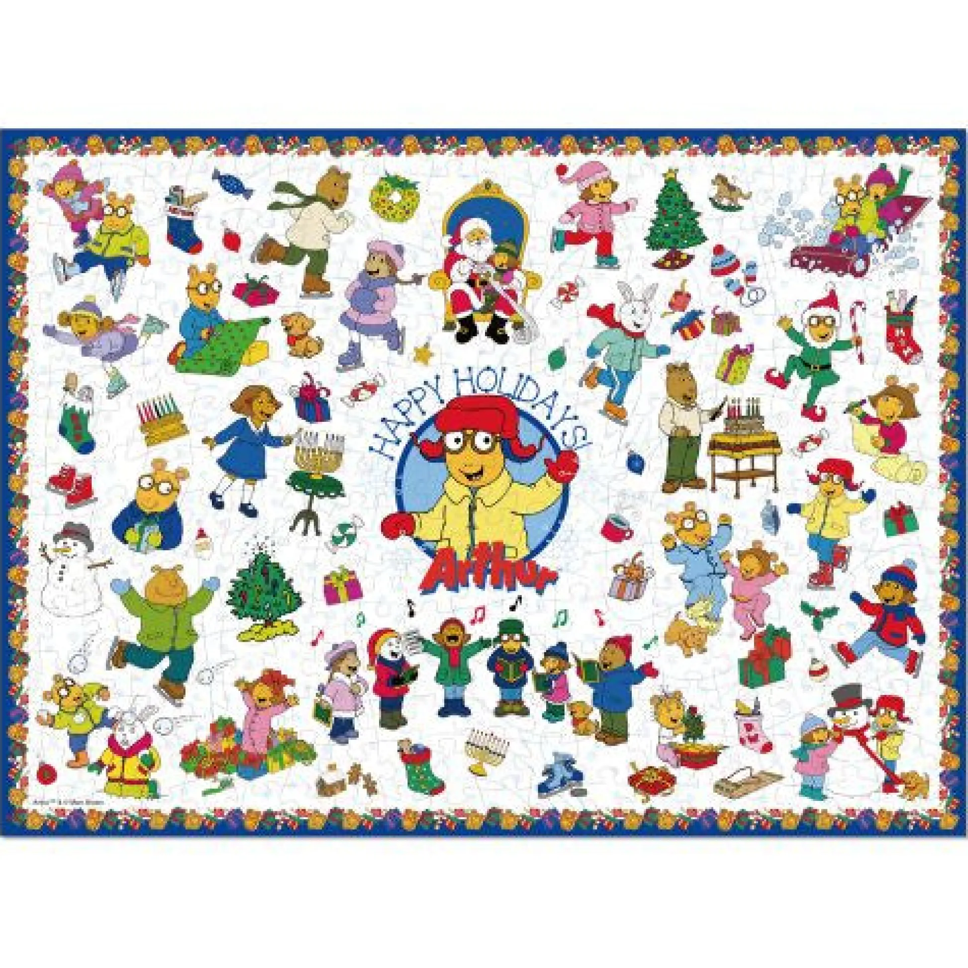 Calendar Holdings, LLC Arthur Happy Holidays Winter Fun Jigsaw Puzzle - 150 pc* Puzzles