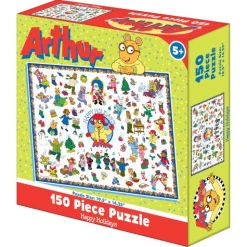Calendar Holdings, LLC Arthur Happy Holidays Winter Fun Jigsaw Puzzle - 150 pc* Puzzles