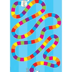Educators Resource Ashley Productions Smart Poly Blank Game Board Chart - Dry-Erase, 10-Pack* Role-Playing Games|Board Games