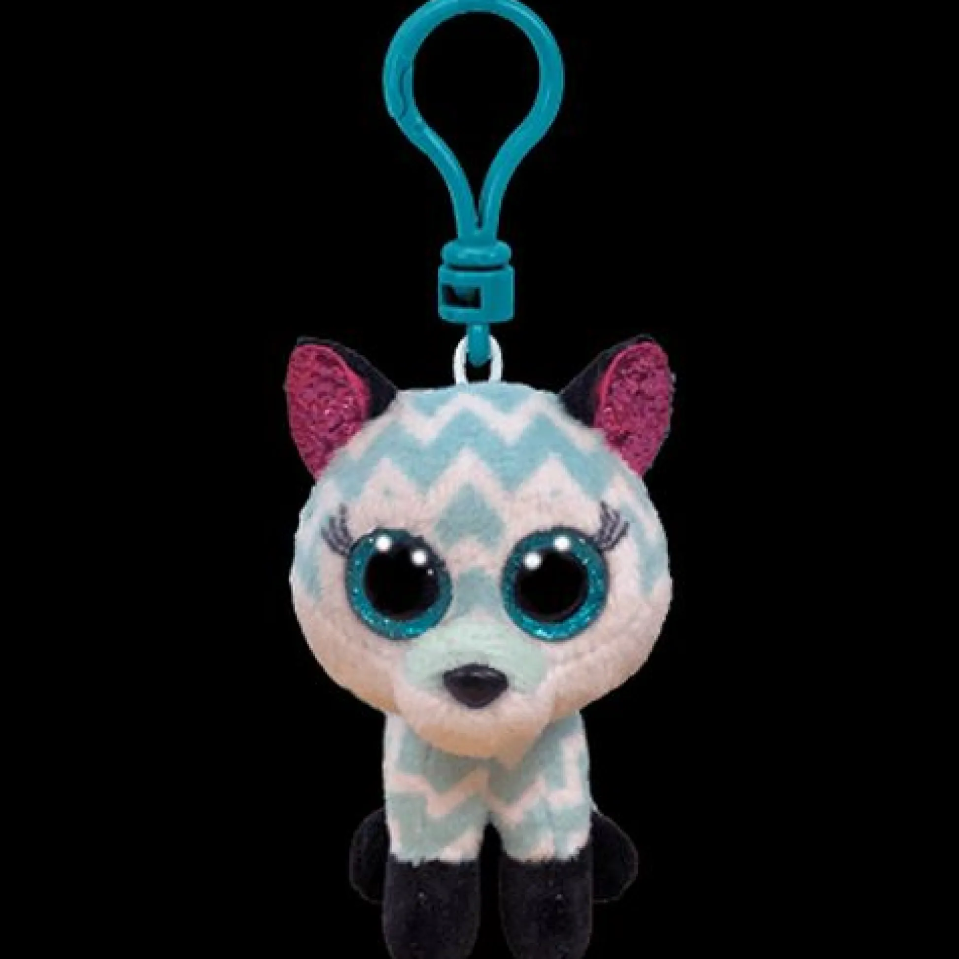 Calendar Holdings, LLC Atlas Fox Aqua Boo Clip Plush Backpack Accessory* Stuffed Animals|Stuffed Animals & Plush Toys
