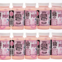 Flat River Group Atomic Bubbles Bubble Love Bubblegum Scented Bubbles, 10-Pack* Bubbles & Sidewalk Chalk