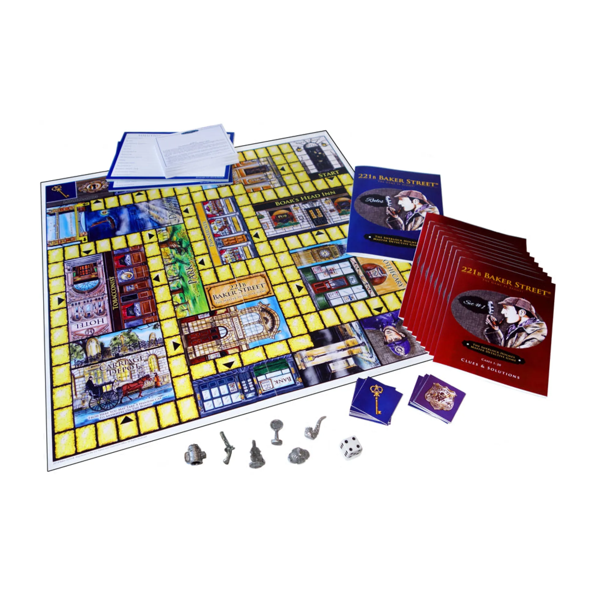 AreYouGame 221B Baker Street Deluxe Edition Master Detective Board Game* Board Games|Role-Playing Games
