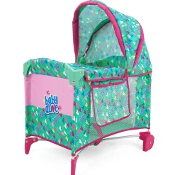 Flat River Group Baby Alive Deluxe Doll Play Yard with Canopy, Green & Pink Hearts* Stuffed Animals & Plush Toys