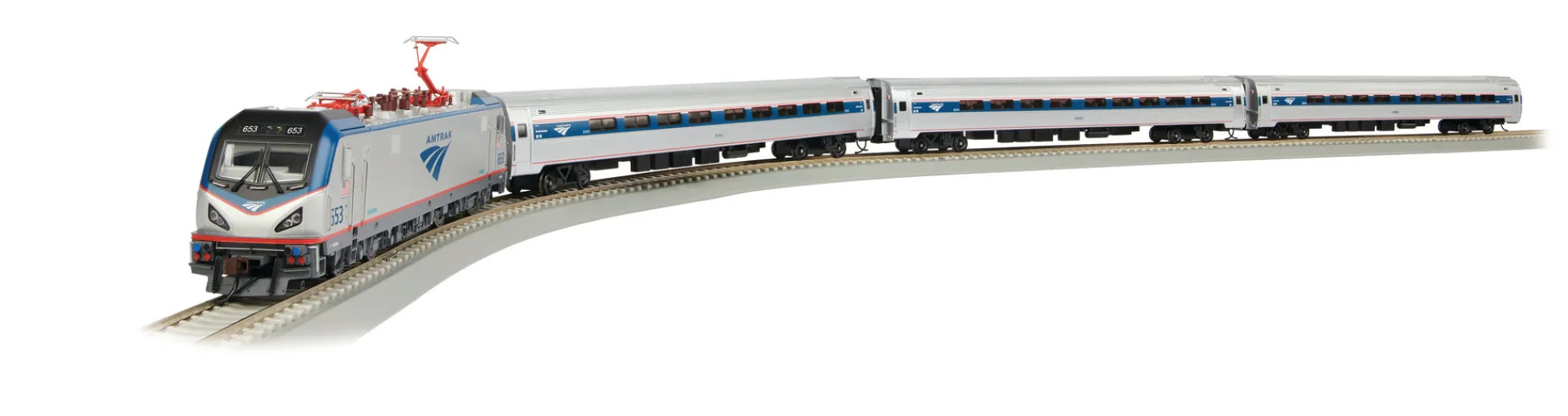 The Distribution Solutions Bachmann Trains - Amtrak City Sprinter HO Scale Electric Train Set* Trains & Train Tables