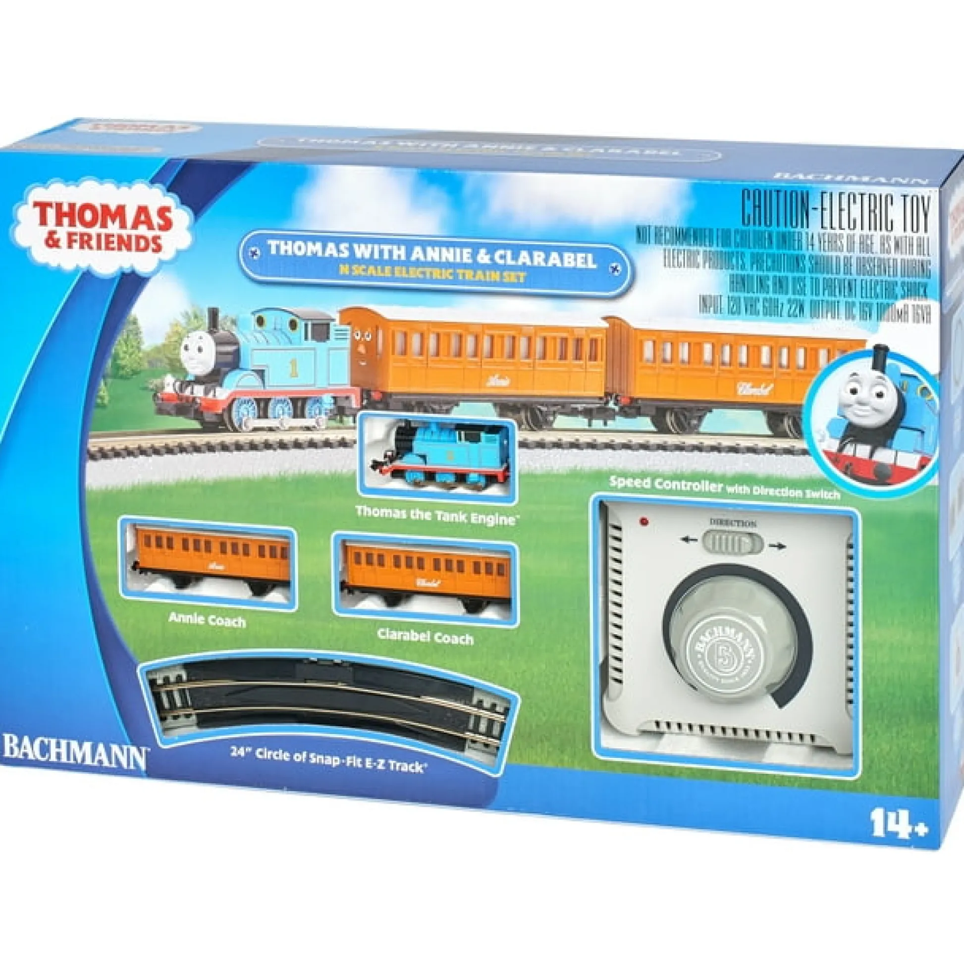 The Distribution Solutions Bachmann Trains - Thomas with Annie and Clarabel N Scale Electric Train Set* Trains & Train Tables
