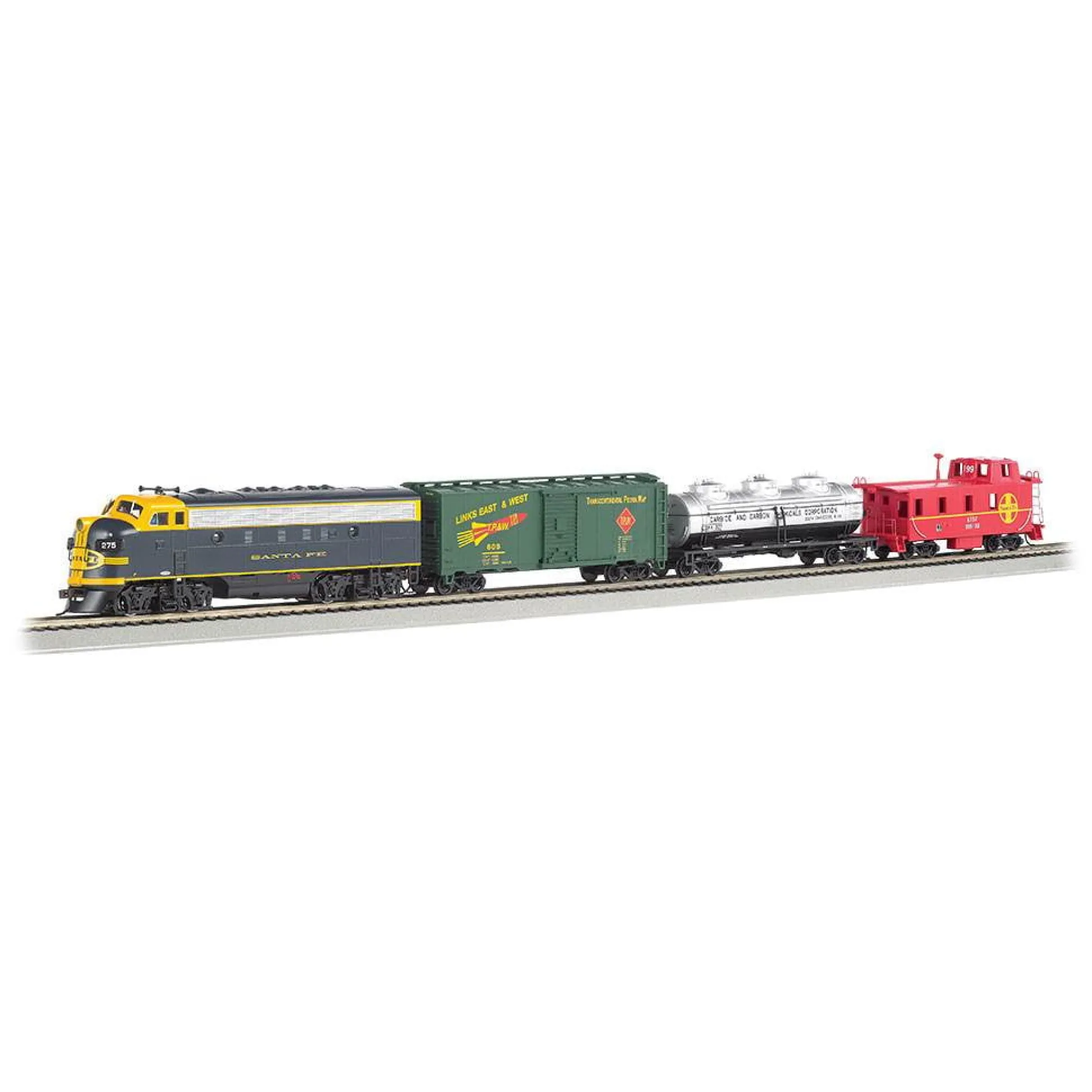 The Distribution Solutions Bachmann Trains - Thunder Chief HO Scale Electric Train Set with Sound* Trains & Train Tables