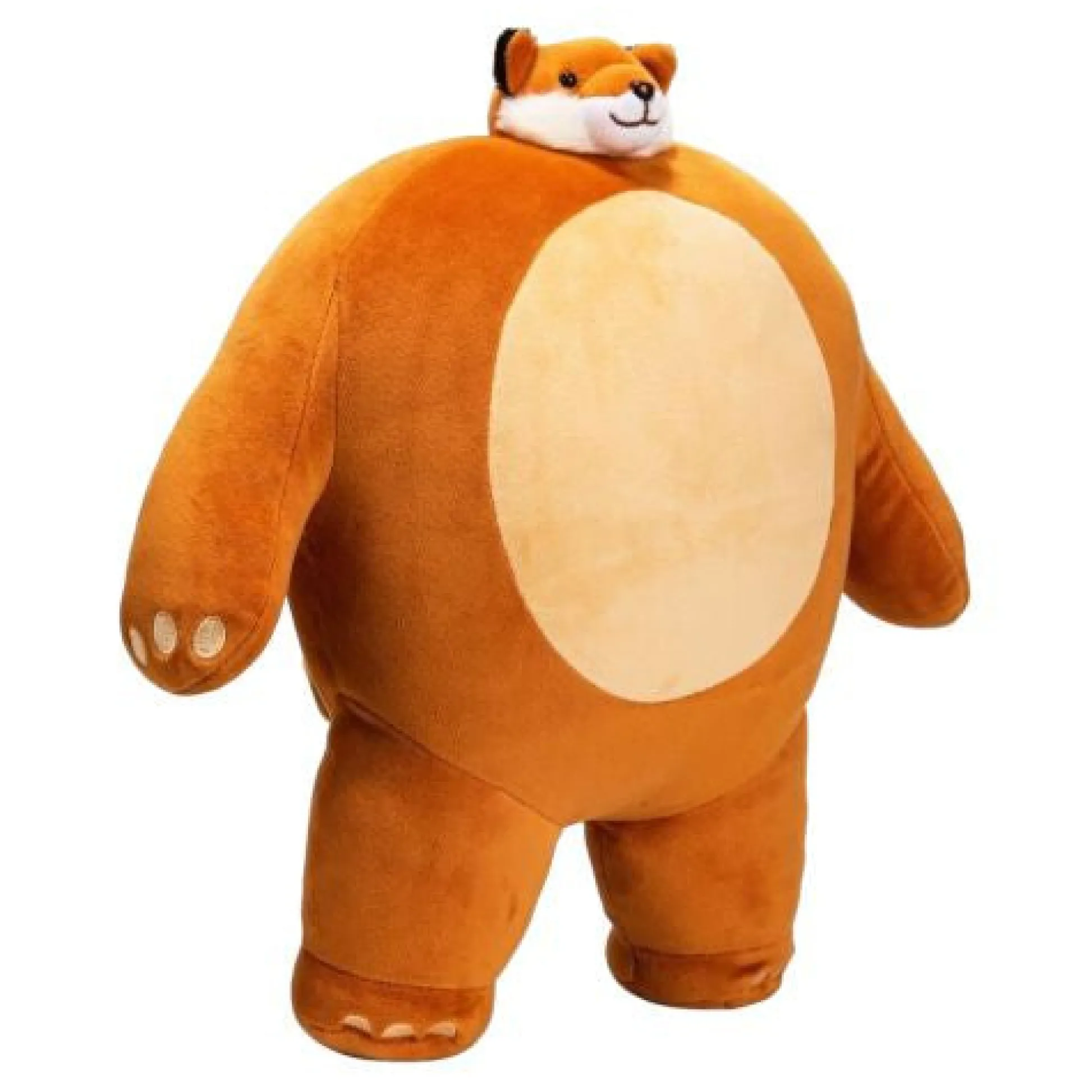 Calendar Holdings, LLC Bagstock Tiny Headed Plush Fox 15 Inch - Vibrant Orange* Social & Emotional Skills|Stuffed Animals