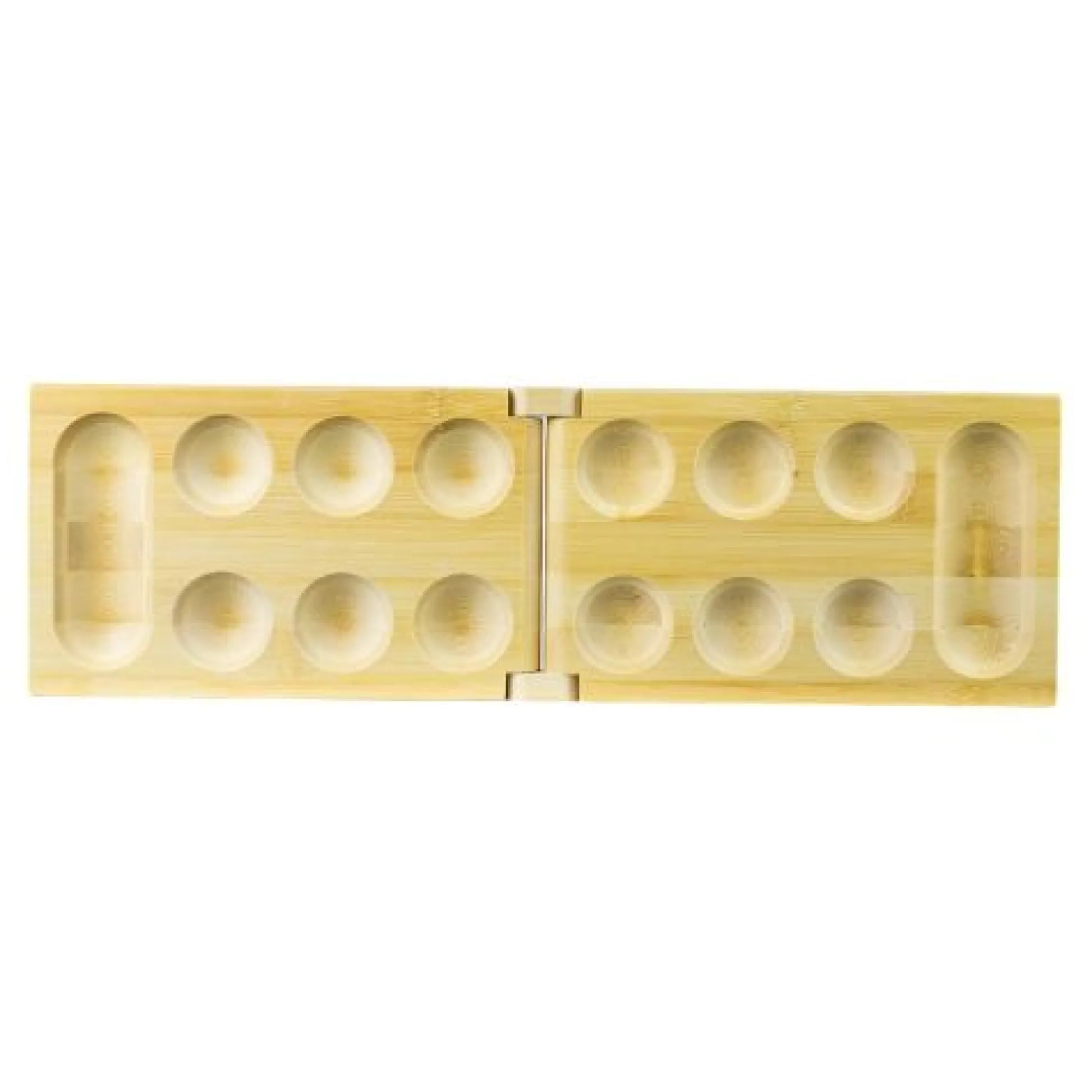 Calendar Holdings, LLC Bamboo Classic Mancala Game with Colorful Stones* Role-Playing Games|Board Games