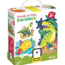Educators Resource Ban h Dis t Dinosaurs Jigsaw Puzzle - 71 pc* Puzzles
